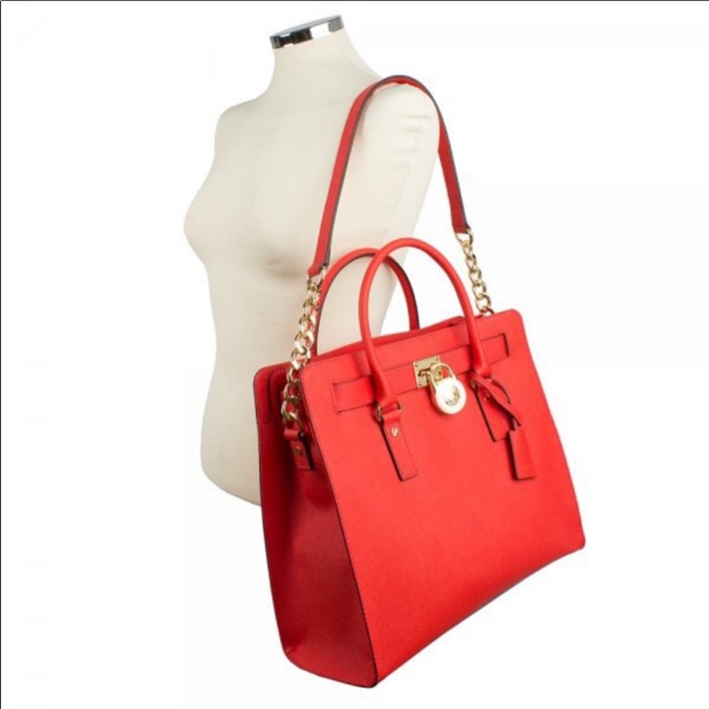 NWOT MK Hamilton Saffiano Tote and Wallet